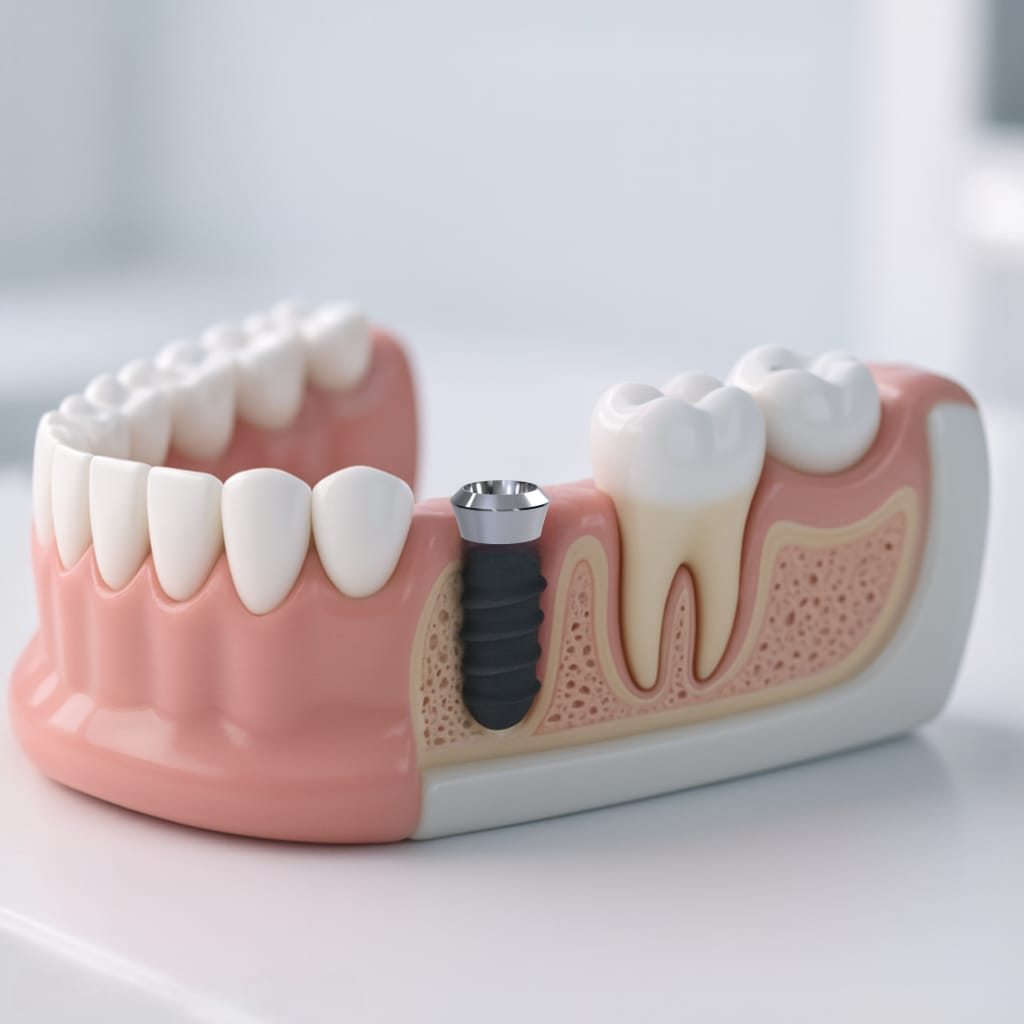 Dental implant model